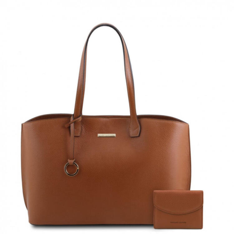 Набор женская сумка шоппер и кошелек Tuscany Pantelleria TL142157