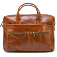 Рыжая кожаная мужская сумка GB-7122-3md TARWA