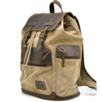 Вместительный рюкзак из парусины и кожи RSc-0010-4lx от бренда TARWA