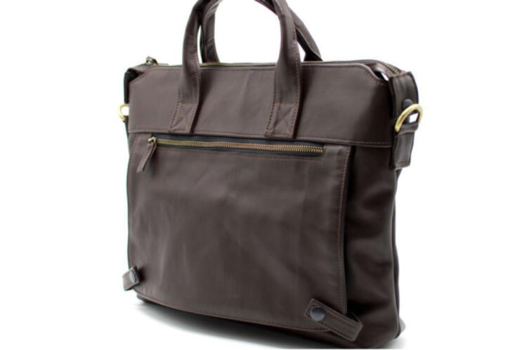 Кожаная мужская сумка коричневая TARWA, GC-7120-2md