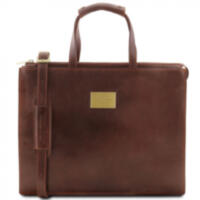 PALERMO - Женский портфель на 3 отделения из кожи Tuscany Leather TL141343