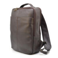 Кожаный мужской рюкзак коричневый TARWA GC-7280-3md