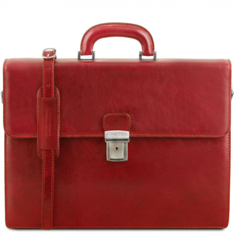 Кожаный портфель на два отделения для мужчин Tuscany Leather PARMA TL141350