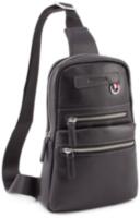 Чёрная мужская сумка рюкзак Marco Coverna MD 6636 black