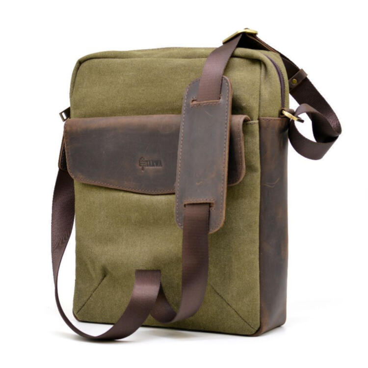 Мужская сумка, микс парусина+кожа RH-1810-4lx бренда TARWA