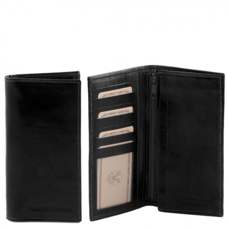 Мужской кожаный кошелек двойного сложения Tuscany Leather TL140777