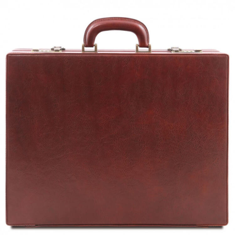 Мужской кожаный портфель дипломат Tuscany TL142185 Milano
